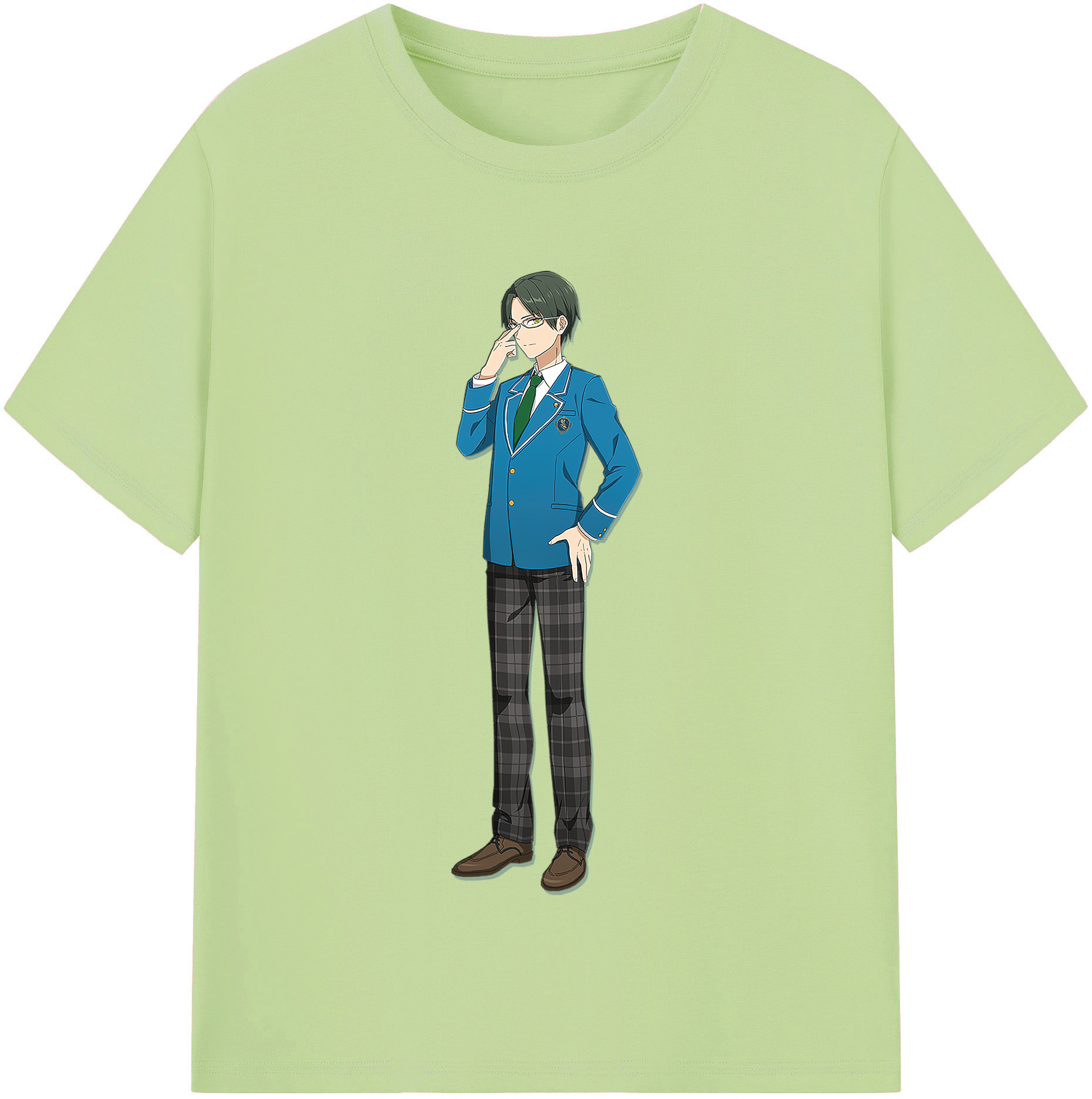 （画像用） あんさんぶるスターズ! Ensemble Stars 綿100％半袖Tシャツ（フロントプリント）